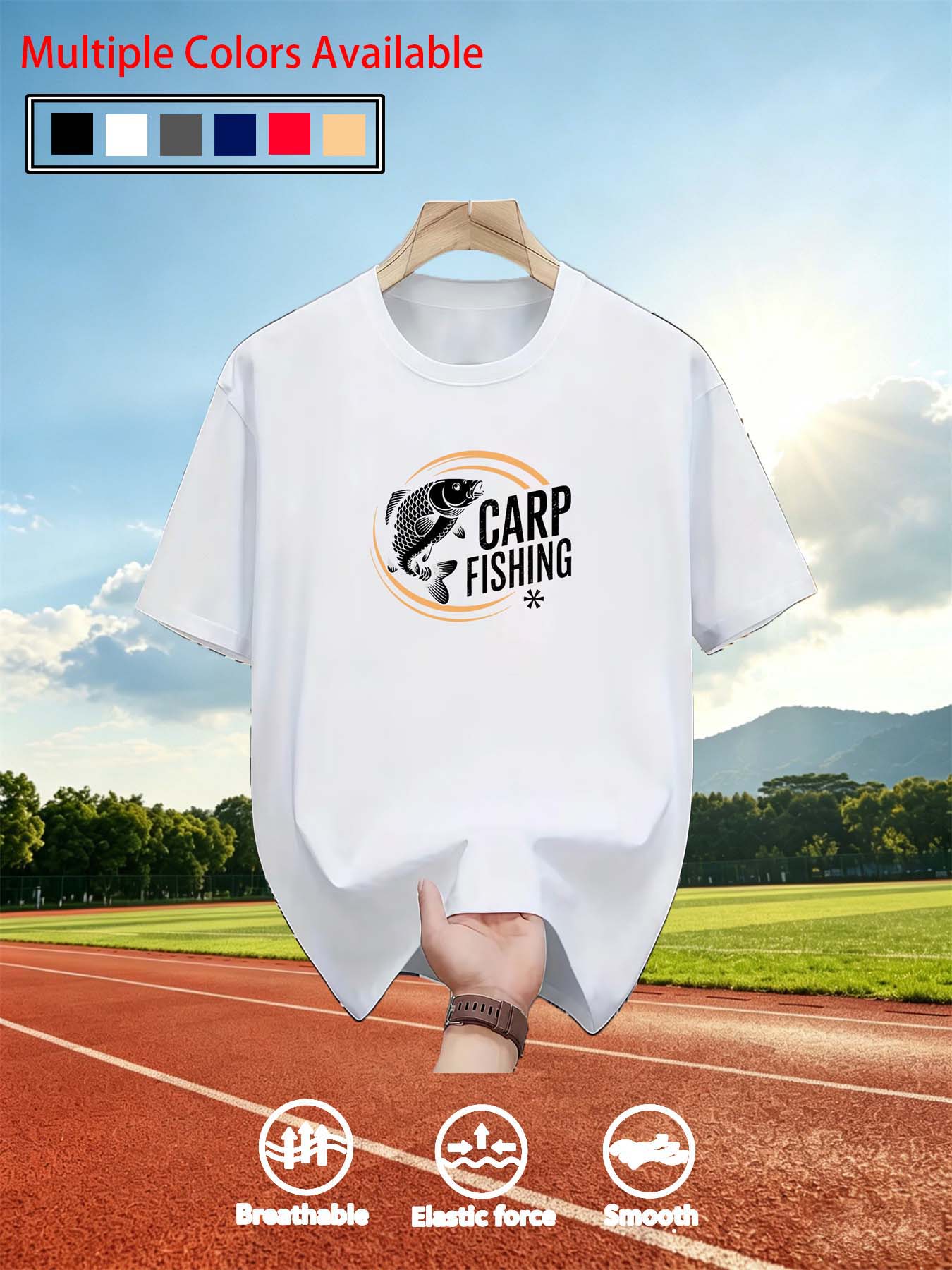 Tee Graphic Print - T-shirt da uomo a maniche corte
