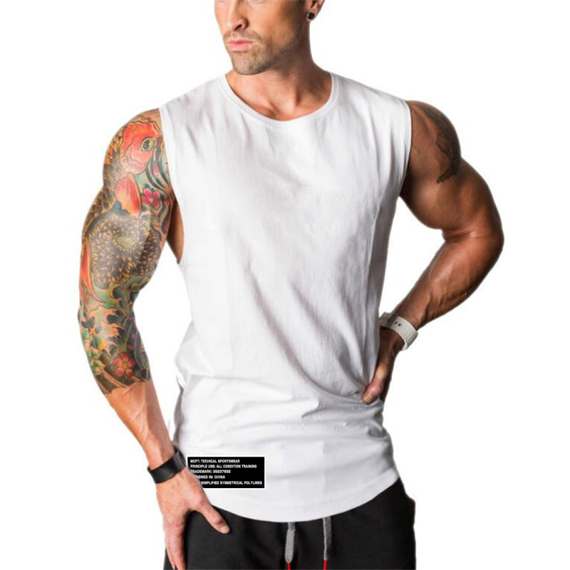 Tank Top Muscle - Canotta Estiva da Uomo Senza Maniche