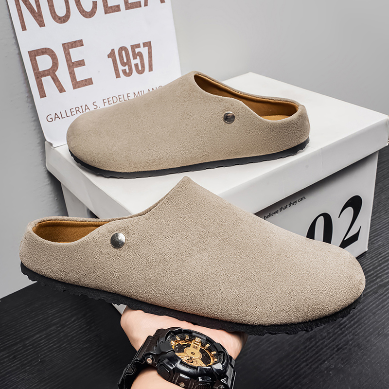 Pantofole in Pelle Scamosciata - Flip Flop Leather Men recensione e prezzo