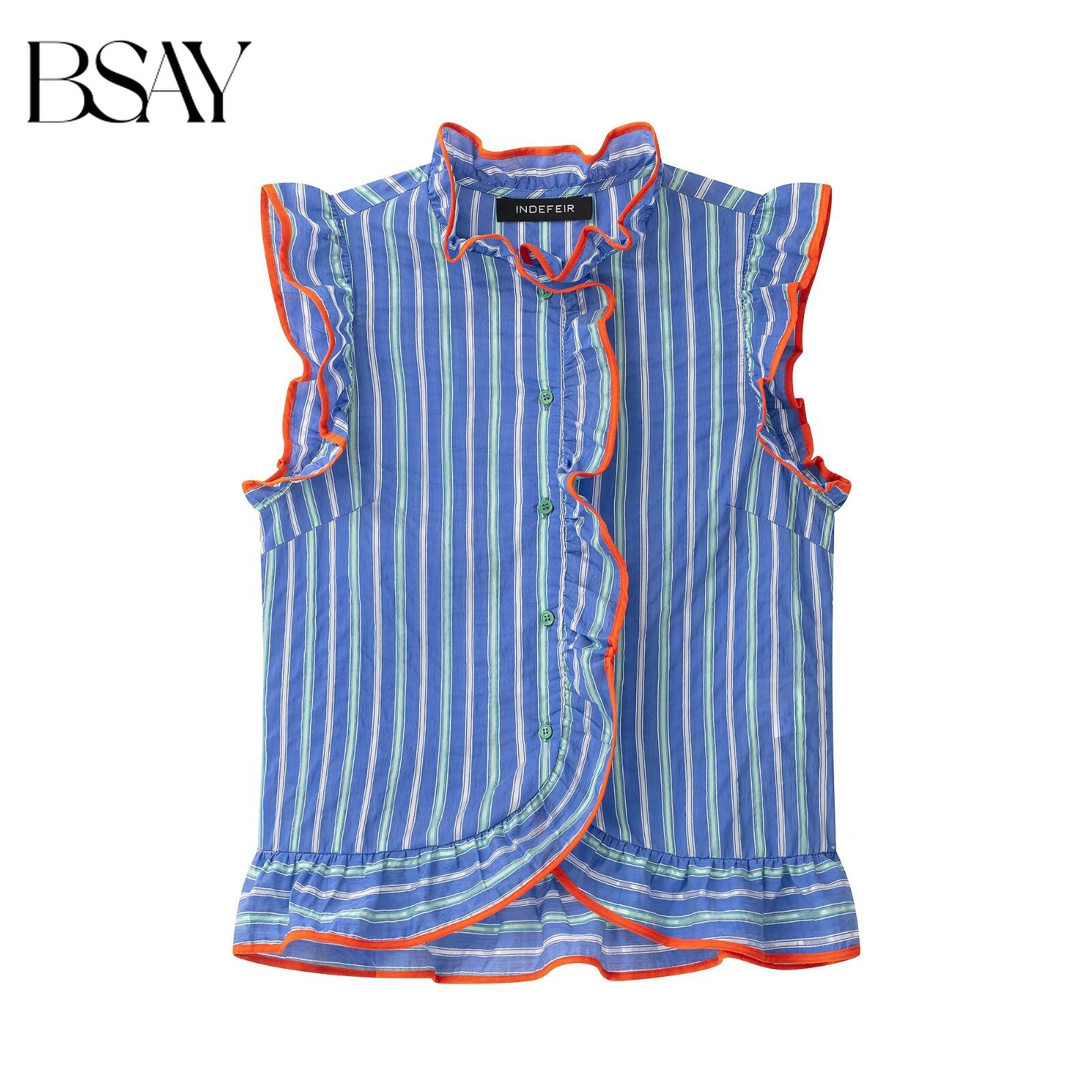 BSAY Camicetta da donna senza  - Shirt Camp Collar recensione e prezzo
