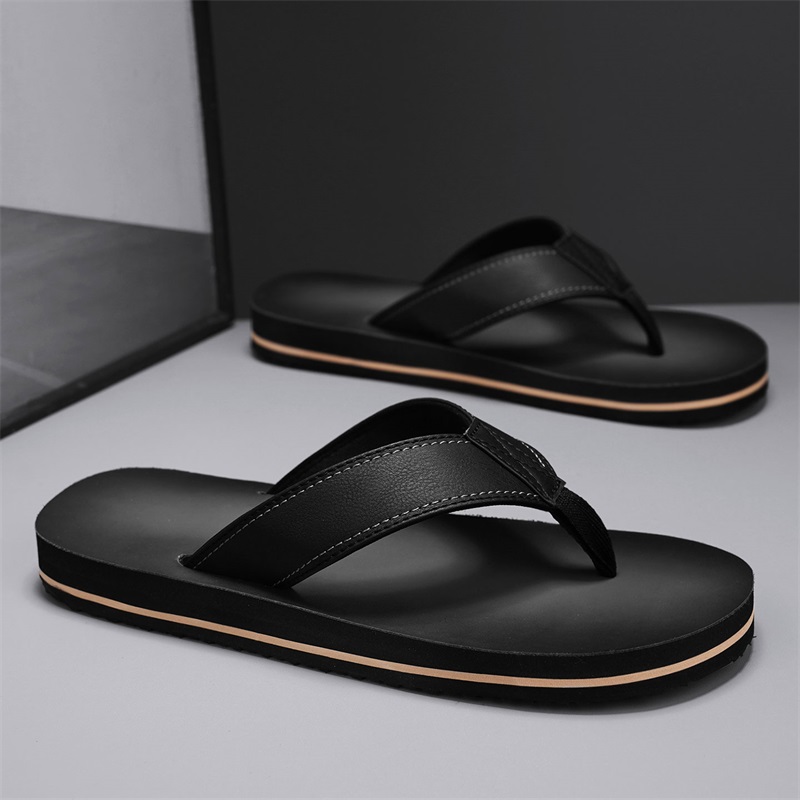 Infradito da uomo in ecopelle  - Flip Flop Leather Men recensione e prezzo