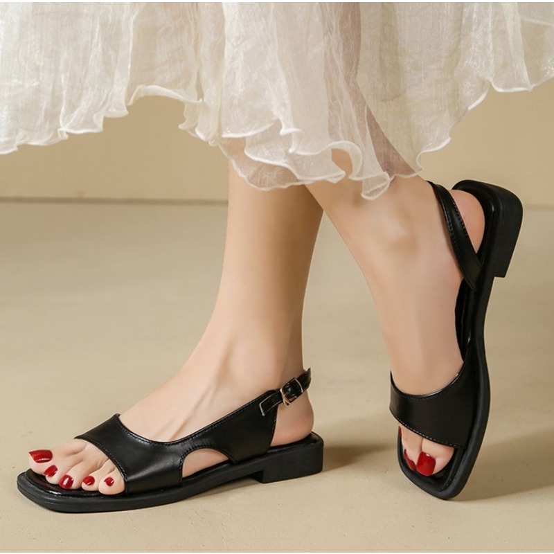 Sandali retrò da donna Estate  - Casual Sandal Leather recensione e prezzo